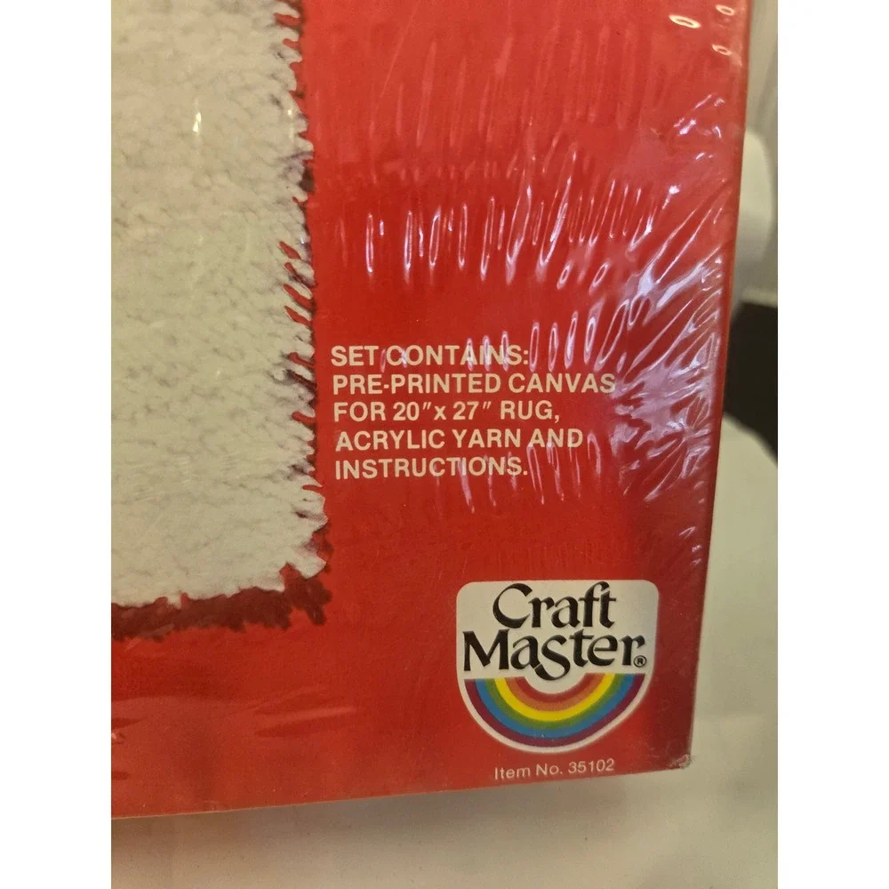 Vintage Strawberry Shortcake Latch Hook Rug Kit Craft Master 1981 Sealed 20
